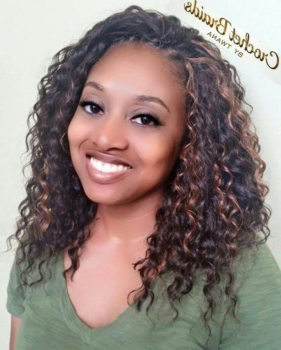 Best Crochet Braids | 12 Crochet Hairstyles With Pictures In Current Curly Hairstyle With Crochet Braids (View 15 of 15)