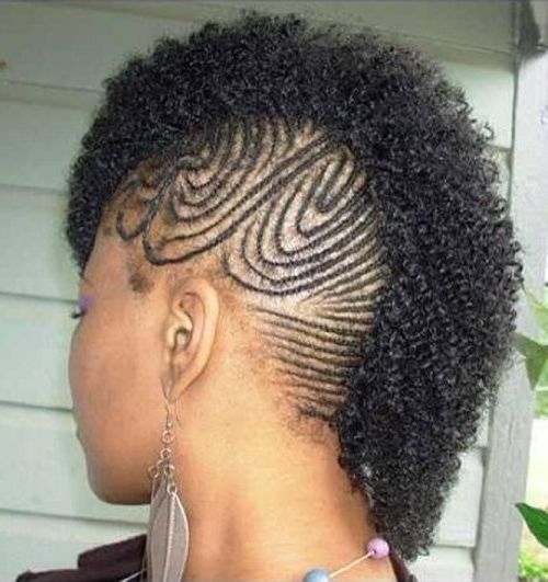 Best Mohawk Braided Hairstyles For Black Women – Charming Braided For Most Up To Date Black Braided Mohawk (Photo 10 of 15)