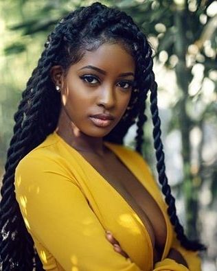 Bg_rrs Ebony … | Recipes To Cook | Pinte… In Most Current Ebony Braided Hairstyles (Photo 3 of 15)