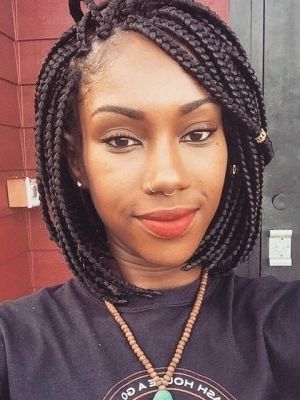 Black Braided Hairstyles 2018 – Big, Small, African, 2 And 4 Cornrows In Best And Newest Cornrows Hairstyles For Black Woman (Photo 12 of 15)