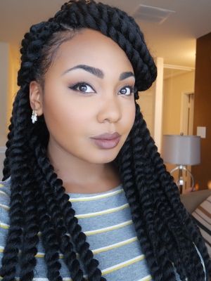 Black Braided Hairstyles 2018 – Big, Small, African, 2 And 4 Cornrows With Current Cornrows Afro Hairstyles (Photo 15 of 15)
