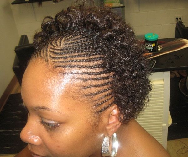 Black Braided Hairstyles For Short Hair – Charming Short Braided In Most Popular Cornrows Hairstyles For Short Hair (Photo 13 of 15)