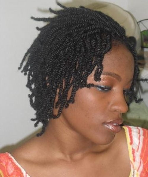 Black Braided Hairstyles For Short Hair – Charming Short Braided With Regard To Most Current Braided Hairstyles On Short Natural Hair (Photo 13 of 15)