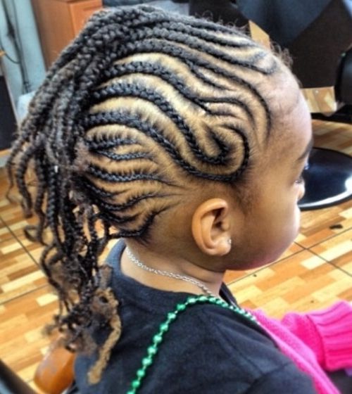 Black Girl's Cornrows Hairstyles – Creative Cornrows Hairstyles For Regarding Most Popular Crazy Cornrows Hairstyles (Photo 6 of 15)