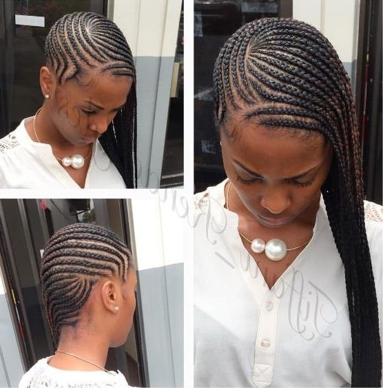 Black Hairstyles With Braids On The Side Heres Why Cornrows Are For Pertaining To Most Current African American Side Cornrows Hairstyles (Photo 2 of 15)
