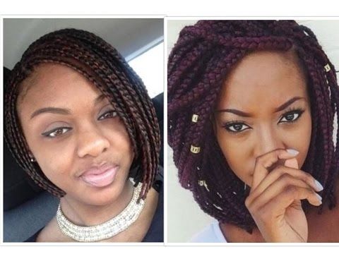 Bob Box Braids Hairstyles That Are Looking Pretty On All Face Types For Recent Bob Braided Hairstyles (View 4 of 15)