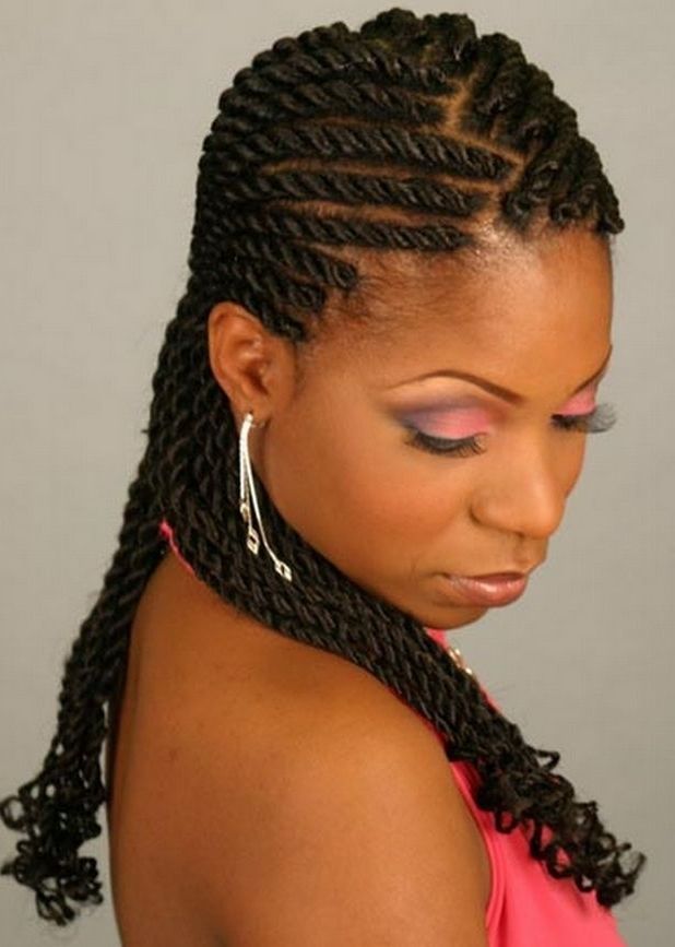 Braid Hairstyles For Black Women | Beauty Stuff | Pinterest | Black Pertaining To Latest Braided Hairstyles For Black Women (Photo 8 of 15)
