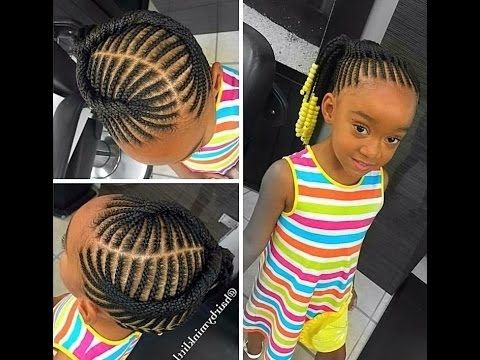 Braid Hairstyles For Little Girls : So Cute – Youtube In Newest Braided Hairstyles For Little Girl (Photo 1 of 15)