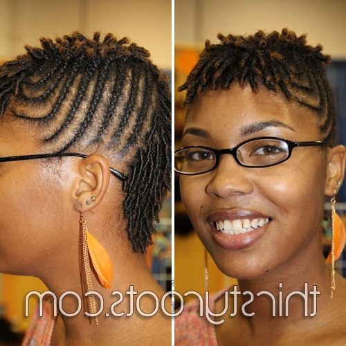 Braid Hairstyles For Short Hair Throughout Most Current Braided Hairstyles On Short Natural Hair (Photo 1 of 15)