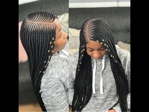 Braid Hairstyles With Weave 2018 ; Get Inspired And Look Beautiful For Most Popular Braided Hairstyles In Weave (View 13 of 15)