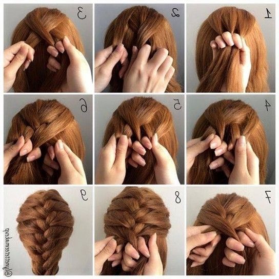 Braid ~ Medium Hairstyles Gallery 2017 For Cute Easy Braided With Regard To Latest Shoulder Length Hair Braided Hairstyles (View 13 of 15)
