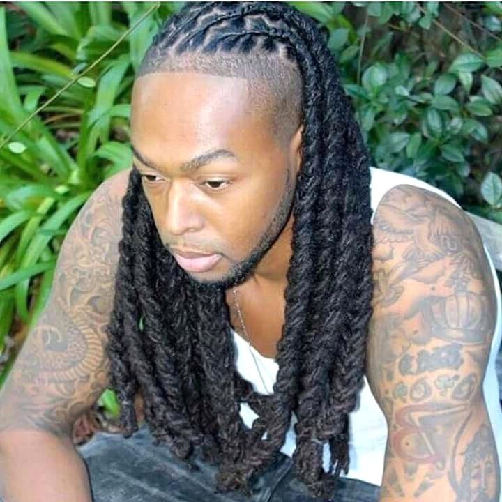 Braided Dreadlock Styles Easy To Use Hairstyles For Men Dread With Most Up To Date Braided Dreads Hairstyles For Women (View 4 of 15)