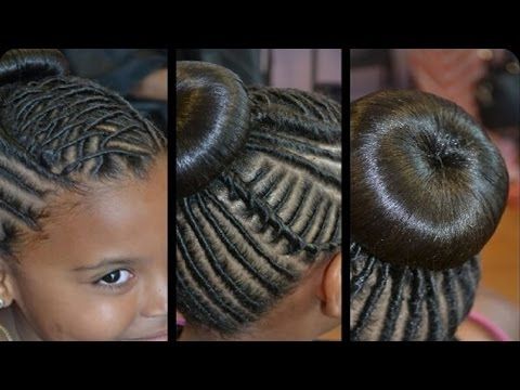 Braided Hairstyles For Little Black Girls For 2017 – Youtube With Regard To Best And Newest Braided Hairstyles For Little Black Girl (Photo 12 of 15)