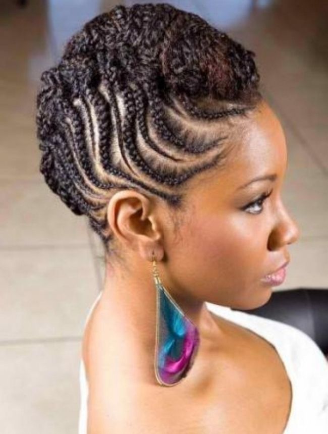 Braided Hairstyles For Short African American Hair Hairstyle For Regarding Most Recently Braided Hairstyles For Short African American Hair (View 4 of 15)