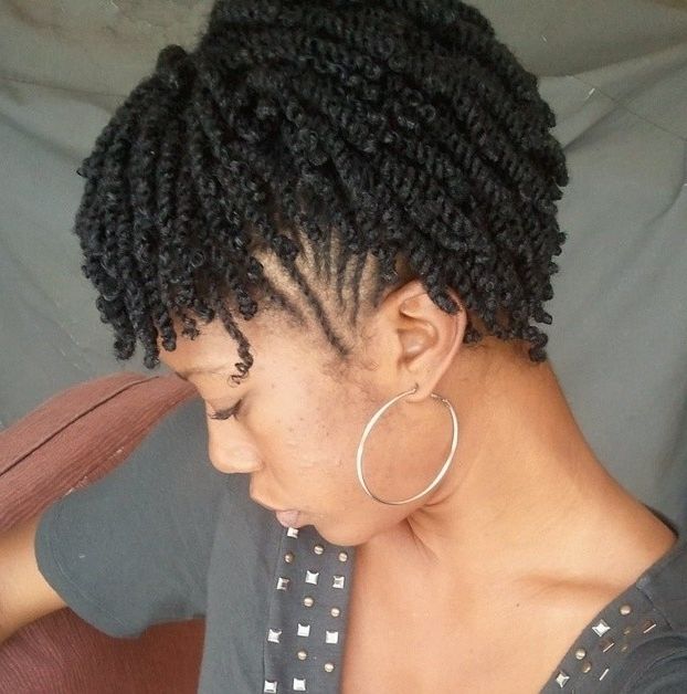 Braided Hairstyles Short Natural Hair Braiding Hairstyles For Short Regarding Most Current Braided Hairstyles For Natural Hair (View 7 of 15)