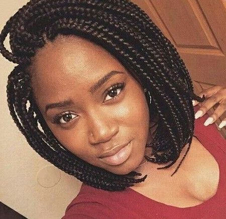 Braided Hairstyles Wigs For Black Women African American Human Hair Intended For Most Popular Braided Hairstyles For Short African American Hair (View 11 of 15)