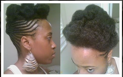 Braided Updo Natural Hair Throughout Current Braided Hairstyles For Natural Hair (Photo 4 of 15)