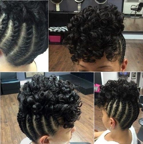 Featured Photo of The 15 Best Collection of Braided Updo with Curls