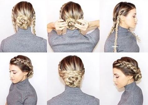 Braided Updos, Prom Hairstyles, Tutorials, Hacks Within Most Recent Braided Hairstyles For Prom (View 9 of 15)