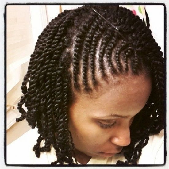 Braiding Hairstyles For Short Natural Hair Hairstyles For Natural For Recent Braided Hairstyles With Real Hair (Photo 10 of 15)