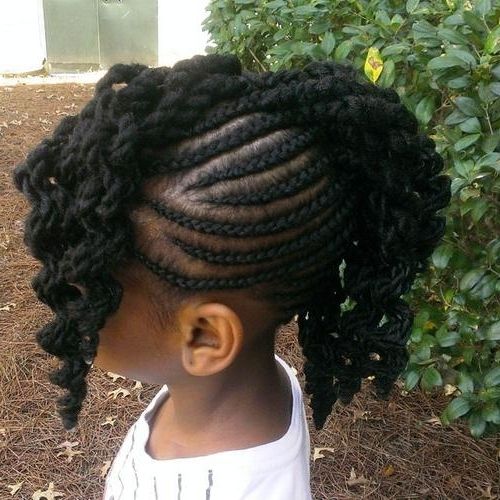 Braids For Kids – 40 Splendid Braid Styles For Girls Inside Most Recently Chunky Mohawk Braids Hairstyles (View 15 of 15)