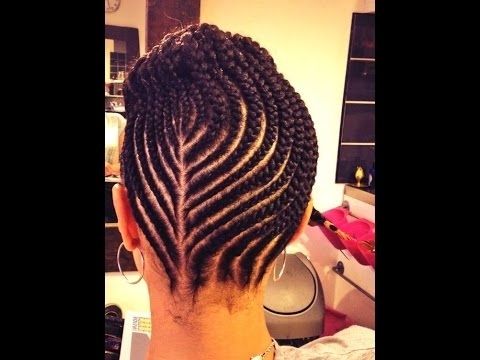 Braids Hairstyles For Natural Hair : Alluring Styles For African Within Newest Braided Hairstyles On Natural Hair (Photo 7 of 15)
