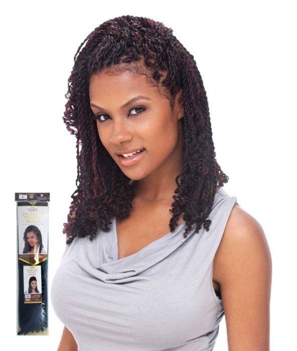 Buy Shake N Go Equal Braid – Jamaican Twist Braid From Shake N Go Throughout Best And Newest Jamaican Braided Hairstyles (View 6 of 15)