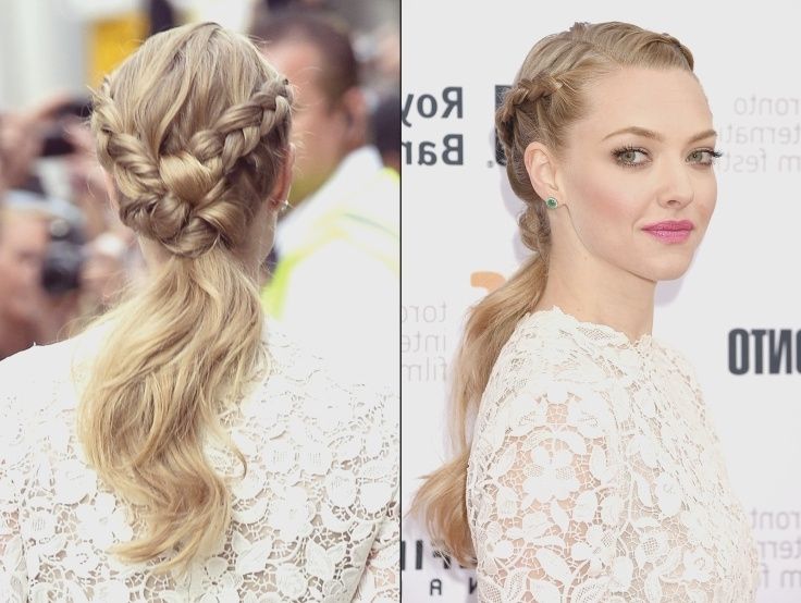 Celebs' Braided Hairstyles On The Red Carpet | Braided Hairstyles Throughout Best And Newest Red Carpet Braided Hairstyles (Photo 6 of 15)