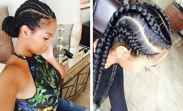 Cornrow Braid Styles, Cornrow Braid Hairstyles With 2018 Side French Cornrow Hairstyles (View 7 of 15)