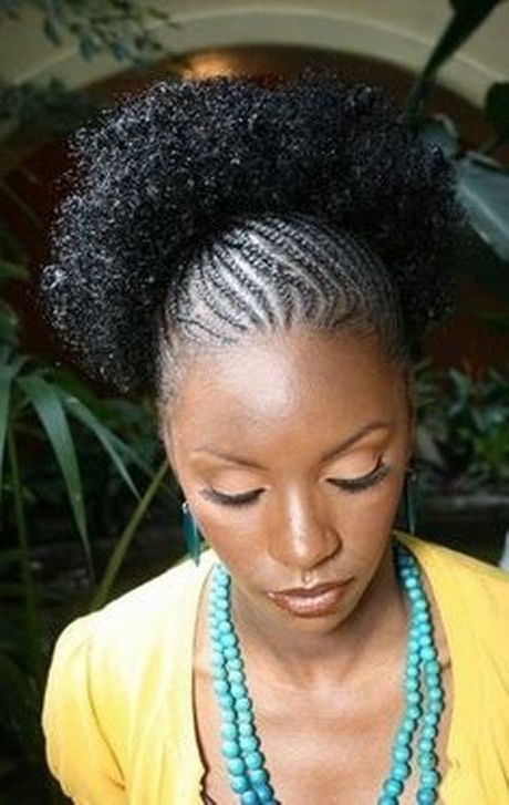 Cornrow Hairstyles For Black Women | Hair | Pinterest | Cornrow In Most Popular Cornrows Hairstyles With Afro (Photo 4 of 15)