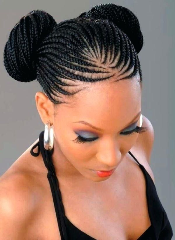 Cornrow Hairstyles For Black Women Half Black Braided Hairstyles For For Best And Newest Cornrows Hairstyles For Black Woman (View 8 of 15)