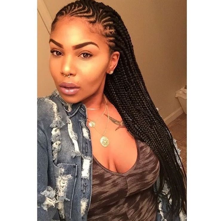 Cornrow Hairstyles For Black Women – Kitharingtonweb Inside Best And Newest Cornrows Hairstyles For Black Woman (View 15 of 15)