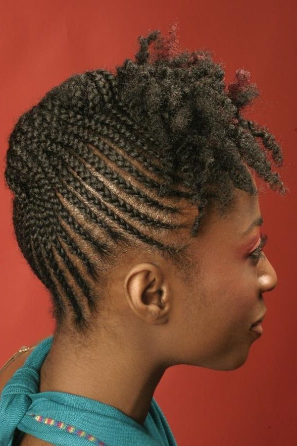 Cornrows And Twists Outs Hairstyle – Side – Thirstyroots: Black For Most Up To Date Cornrows With A Twist (View 14 of 15)