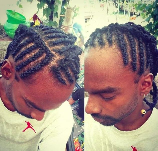 Cornrows Hairstyle For Men: How To Style And Get – Men's Hair Blog Regarding Latest Cornrows Hairstyles For Receding Hairline (Photo 1 of 15)
