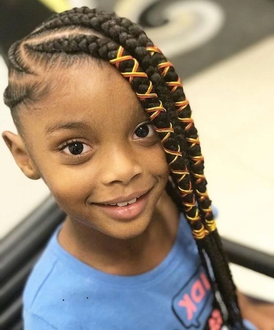 Cornrows Hairstyles 2018 For Kids | American Hairstyle Recomendations Regarding Best And Newest Cute Cornrows Hairstyles (View 5 of 15)