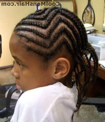 Creating Art In The Hair With Zigzag Cornrows – Cool Men's Hair In Most Recently Zig Zag Cornrows Hairstyles (View 14 of 15)