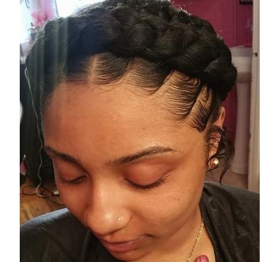 Crown Braid Deals/coupon Code | Intriguing Virgin Hair Extensions Pertaining To Current Black Crown Braid Hairstyles (View 11 of 15)