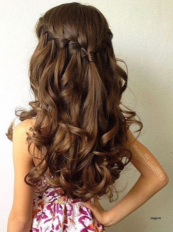 Curly Braided Hairstyles For Prom Best Of 10 Pretty Waterfall French Pertaining To Most Popular Curly Braid Hairstyles (Photo 15 of 15)