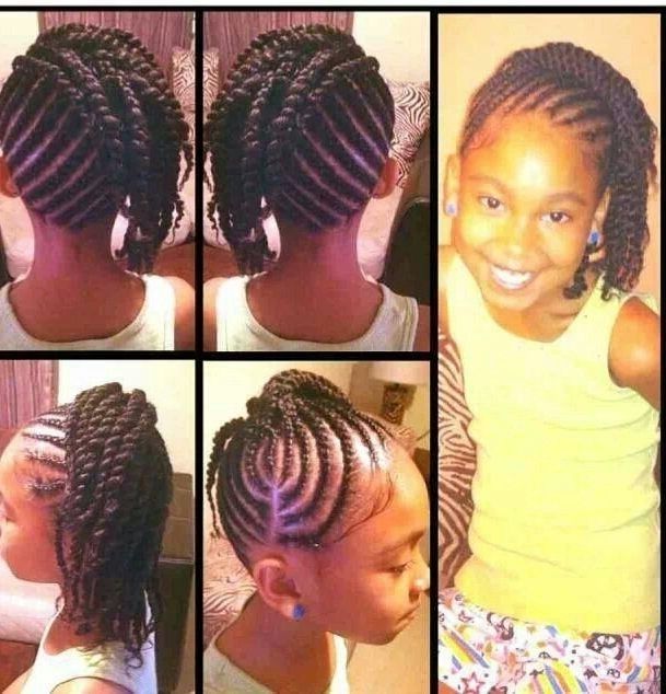 Cute Cornrow Hairstyle | Babygirl's Hair | Pinterest | Cornrow, Hair In Newest Cute Cornrows Hairstyles (View 2 of 15)