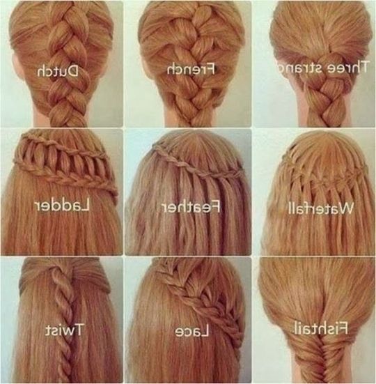 Cute Easy Braided Hairstyles For Long Hair Best 25 Easy Braided Inside Most Up To Date Easy Braided Hairstyles (View 10 of 15)