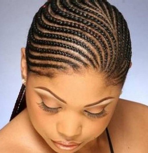 Daily Hairstyles For Straight Back Braids Hairstyles Hottest Intended For 2018 Straight Back Braided Hairstyles (Photo 8 of 15)