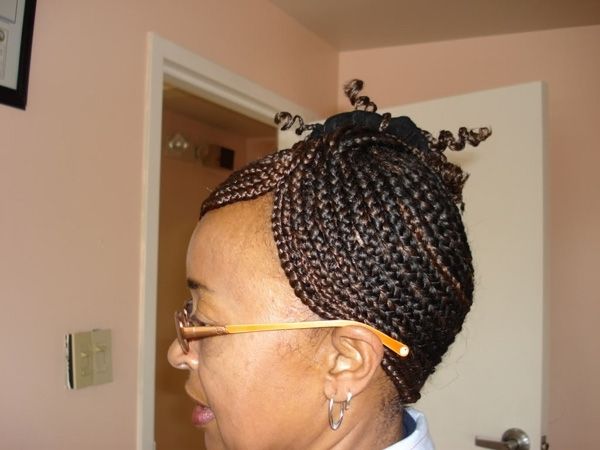 Dazzling Braided Hairstyles For Women Over 40's – Eye Catching Black Regarding Most Current Braided Hairstyles For Older Ladies (Photo 7 of 15)