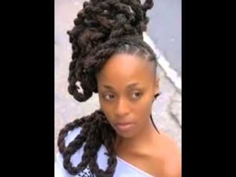 Dreadlocks Hairstyles For Black Women – Youtube With Regard To Most Up To Date Braided Dreads Hairstyles For Women (View 12 of 15)