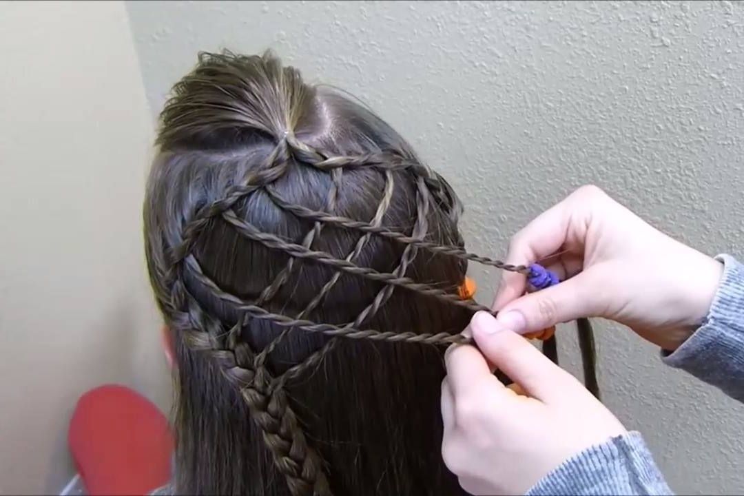 Easter Hairstyles Braided Dream Catcher Hair Tutorialprincess For Current Easter Braid Hairstyles (Photo 5 of 15)
