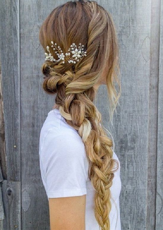 Easy Braided Hairstyles For Spring 2017 | Pretty Hairstyles With 2018 Braided Evening Hairstyles (Photo 7 of 15)