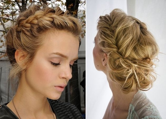 Easy Braided Hairstyles Updos For Short Hairvip Ppe | Medium Hair With Most Popular Updo Braided Hairstyles (View 13 of 15)