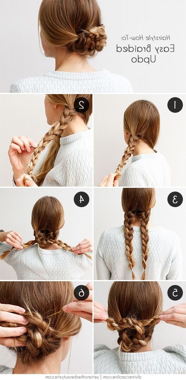 Easy Hairstyles For Work For Medium Or Long Hair – Hair World Magazine Regarding Most Recent Quick Braided Hairstyles For Medium Length Hair (View 10 of 15)