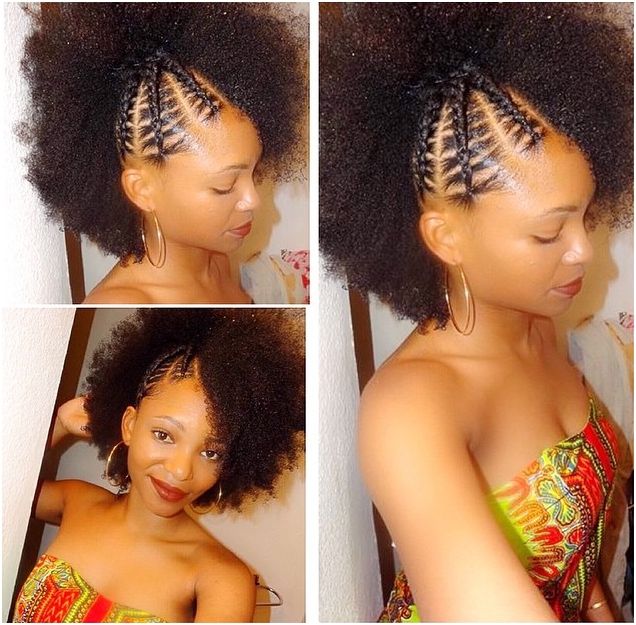 Elastic Cornrows Fro'd Out Style | Cornrows, African Hairstyles And Regarding Latest Elastic Cornrows Hairstyles (Photo 6 of 15)