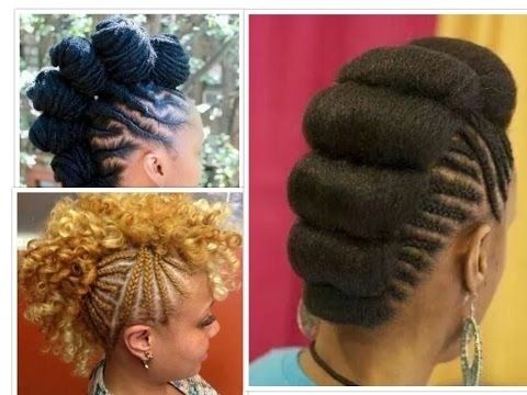 Elegant Braided Mohawk Hairstyles – Youtube In Most Up To Date Black Braided Mohawk (View 8 of 15)
