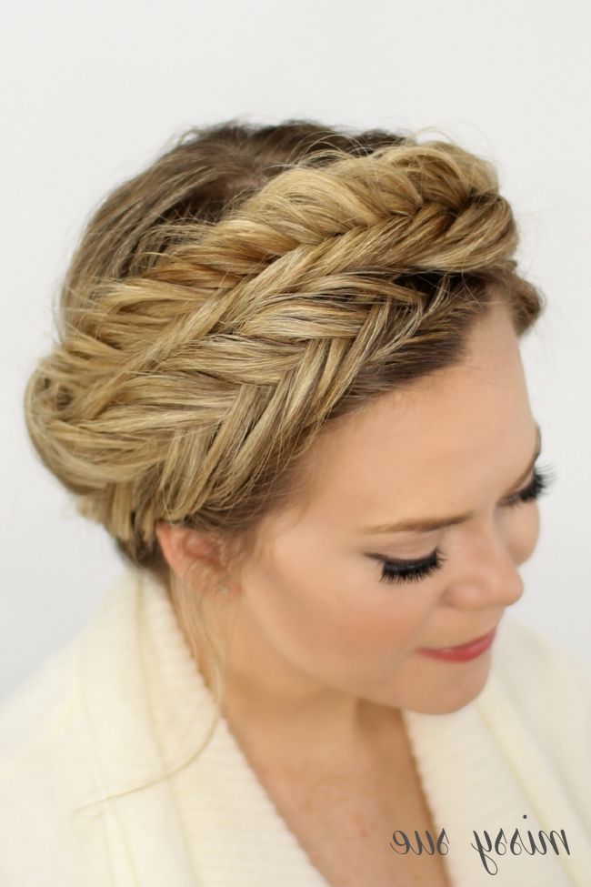 Featured Photo of 15 the Best French Braids Crown and Side Fishtail
